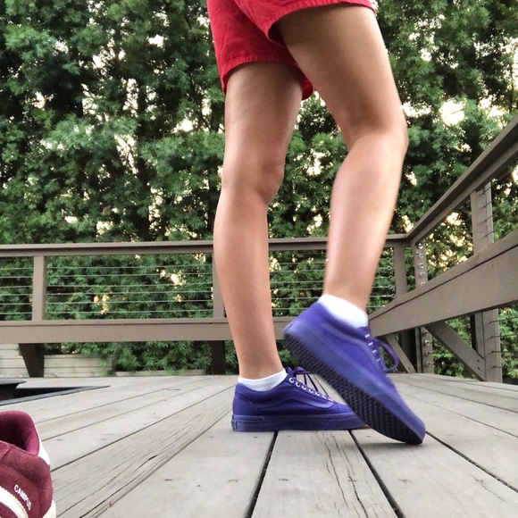 Vans Color Theory Old Skool Skate Sneakers Shoe Purple Magic  vintage purple vans